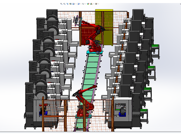 機械手輔助加工線A