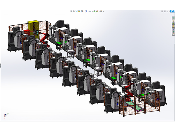 機械手輔助加工線B