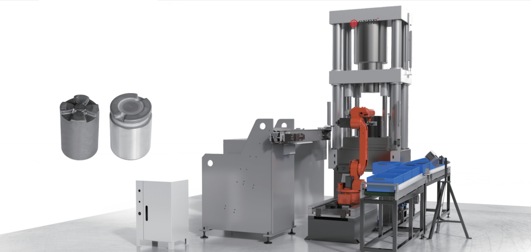 機器人自動上下料系統