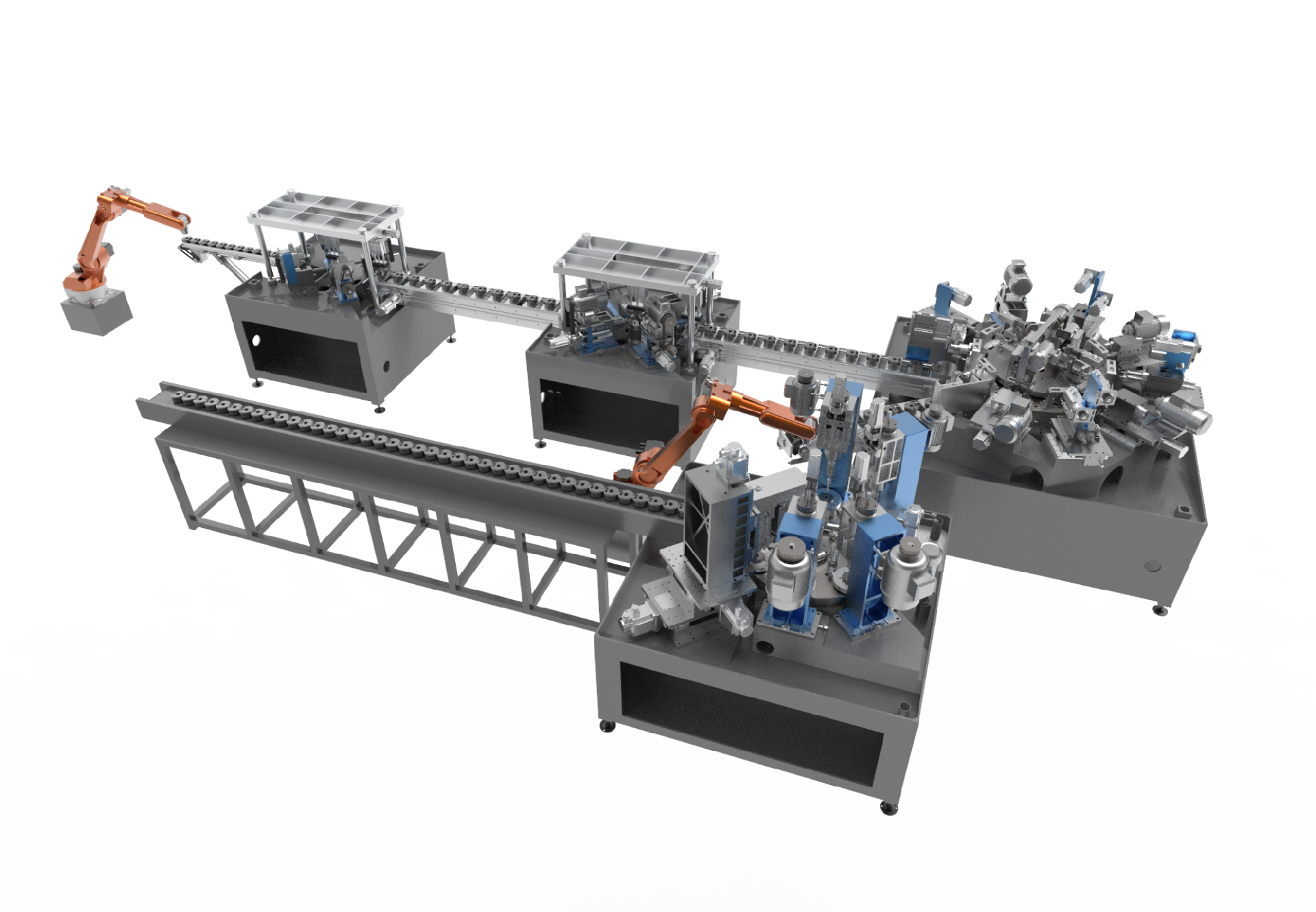 深井泵加工生產線